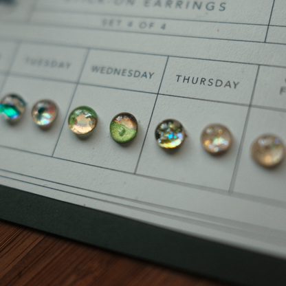 Kelpie's Lagoon Stick-On Earring Set