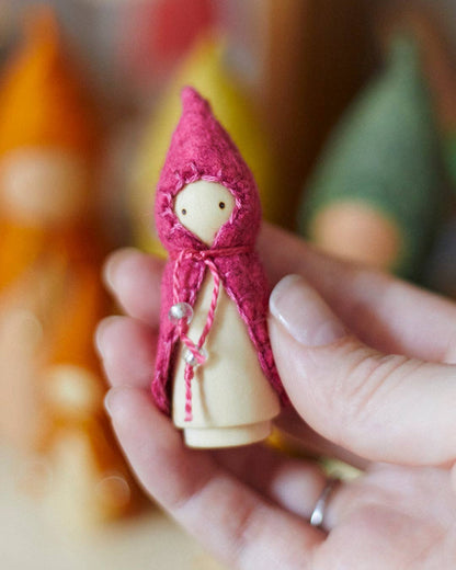 Mini Wooden Gnome