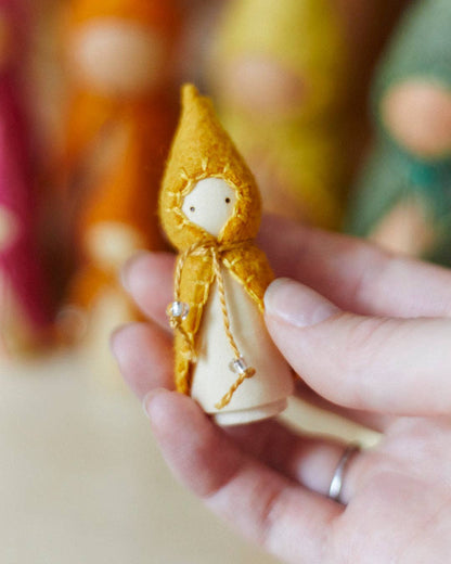 Mini Wooden Gnome