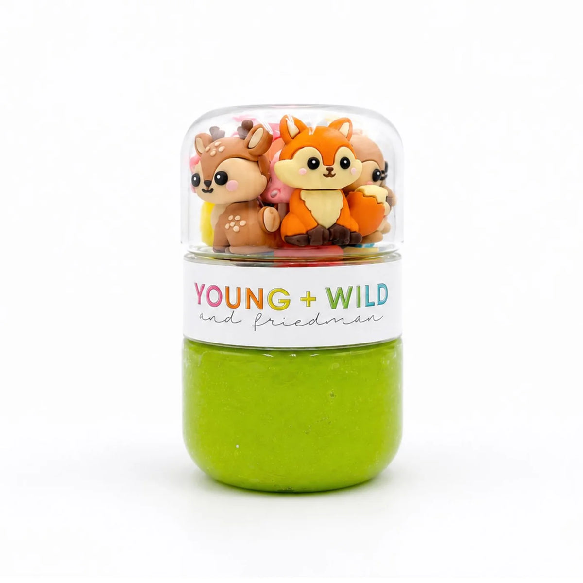 YWF Grab & Go Dough Jar - Fall Animals