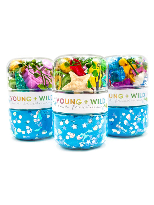 YWF Grab & Go Dough Jar - Ocean