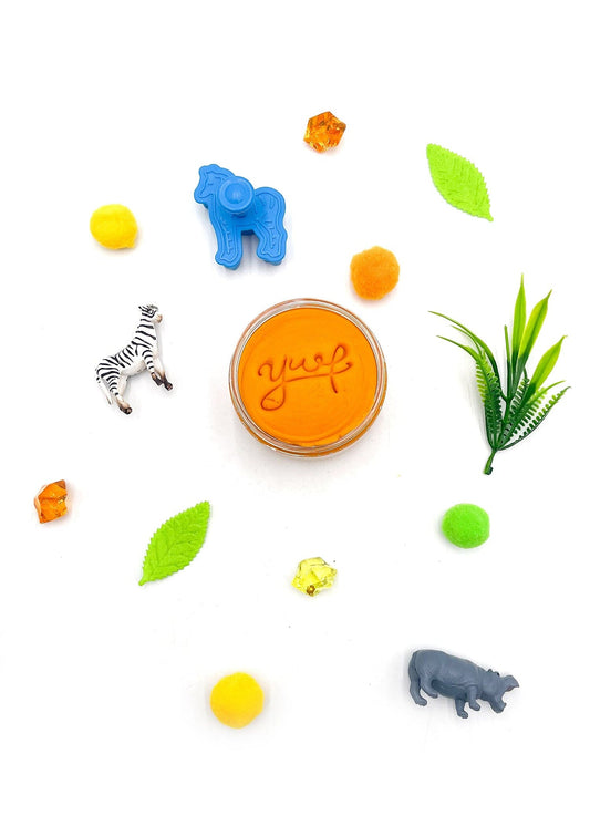 YWF Grab & Go Dough Jar - Zoo